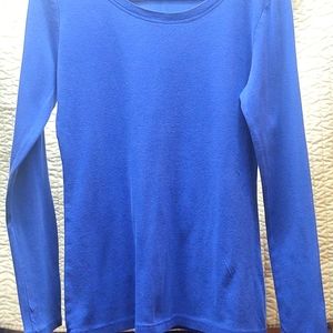 Long sleeve shirt, Medium, blue from Gap.